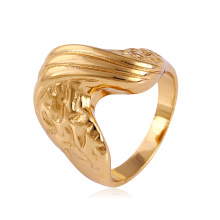 11508 горячая распродажа специальные женские ювелирные изделия неправильной формы позолоченный медный сплав палец кольцо